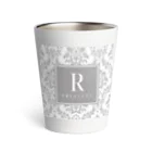 ROYAL Princessのダマスク柄シリーズ（グレー） Thermo Tumbler