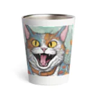 washi-and-washichanのゲス猫 Thermo Tumbler