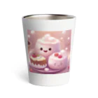 amxafukのふわふわマシュマロかわいいプリン Thermo Tumbler