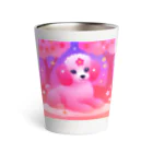 ふぇありぃているのお花見犬 Thermo Tumbler