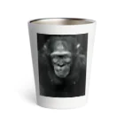 可愛い動物のゴリラ Thermo Tumbler