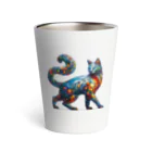 macchonのガラス猫02 Thermo Tumbler