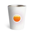 ファンシーTシャツ屋のシンプルな太陽デザイン Thermo Tumbler