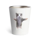 猫ミームグッズの【猫ミーム】Happy Happy Cat Thermo Tumbler