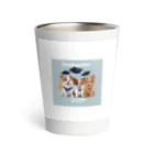 Tomo_Bluebellの2024卒業アイテム　犬 Thermo Tumbler