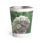 LittlebeeGardenのsucculent2 Thermo Tumbler