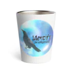 カラスのクッピのIdentify Crow☆カラスのタビ Thermo Tumbler