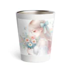 終わらない夢🌈のあなたを想う少女✨ Thermo Tumbler