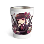 推しの美少女とアイドルのマフィア系少女 Thermo Tumbler