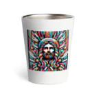 Kuris-DesignのThanks GOD,I'm alive. Thermo Tumbler