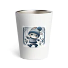 ナノ・ファンタジアの冬のうさぎくん Thermo Tumbler