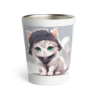 himeryu8888の見つめて猫 Thermo Tumbler