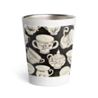 (っ◔◡◔)っ ♥ Le Petit Trésor ♥の花の詩カップ(The Flower Poetry Cup) Thermo Tumbler