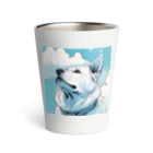 宗乙商店の我思う、我は秋田犬。 Thermo Tumbler