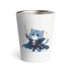 TOSHIRO-Tのファンタジー猫シリーズ・勇者 Thermo Tumbler