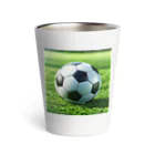 jmjmjmのサッカー好きな家族や友達にプレゼントしよう！ Thermo Tumbler