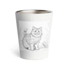 どうぶつやのサイベリアン       猫 Thermo Tumbler