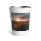 kam-kam0713の夕暮れ時の景色 Thermo Tumbler