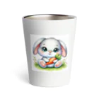 ぷっくりショップのうさかわいい Thermo Tumbler