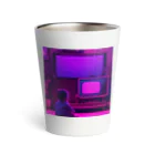 hello_hello_helloのサイケな赤ちゃん Thermo Tumbler