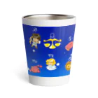 もふもふ堂の１２（１３）星座のかわいいデザイン Thermo Tumbler