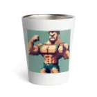 nakasato442のマッチョのドット絵６ Thermo Tumbler