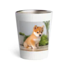 ワイルドワンズの柴犬の子犬 Thermo Tumbler