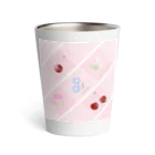 Matute girlのCherry & Flower Thermo Tumbler