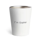 T-プログラマーのI'm Gopher Thermo Tumbler