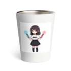 momomikansakuraのアイドル好き女子 Thermo Tumbler