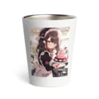 AQUAMETAVERSEのメイドカフエで働く女性　なでしこ1478 Thermo Tumbler