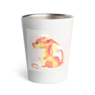 ニャン丸の火の世界に生まれたドラゴン Thermo Tumbler