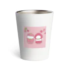 ‪︎‬♥︎sumin‪︎‬♥︎のいちごなうさぎ Thermo Tumbler