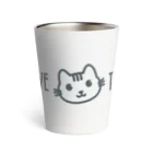 PT @ key-_-bouのポジティブ猫 ４代目 Thermo Tumbler