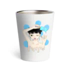 笑う動物のIce candy Thermo Tumbler