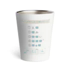 MANAWASEの思考力問題　あなうめパズル５問 Thermo Tumbler