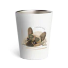 3dog_mamanの甘えて見つめるワンちゃん Thermo Tumbler