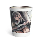 sion1010のメイド美少女 Thermo Tumbler