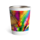 nu_nu_collectionのしあわせの虹鳥 Thermo Tumbler