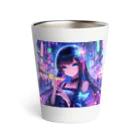 AIデザインちゃんの酒豪AIちゃん　地下アイドルの息抜き Thermo Tumbler