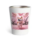 noririnoの桜犬 Thermo Tumbler