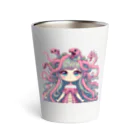 WakuWakustoreのメデューサ少女 Thermo Tumbler