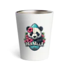 PandallaのPandallaロゴ3/パンダ サーモタンブラー