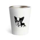 ブヒーズのSNUB NOSE DOGS※ボストンテリア※ Thermo Tumbler