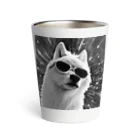 CoolShades CrittersのCool White Wolf Shades Thermo Tumbler