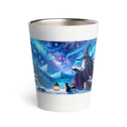 space catの魔法使いと猫 Thermo Tumbler