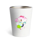 ひみつの甘味処 -SUZURI店-のひみつのお団子あまなオリジナルグッズ Thermo Tumbler