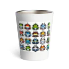 Happy Human のかわいいカエル君 Thermo Tumbler