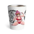 Carnelのコブダイ娘 Thermo Tumbler