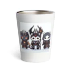 にゃんラボの魔王にゃんこと側近にゃんこ Thermo Tumbler